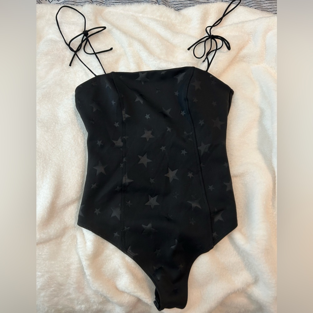 Black starry bodysuit